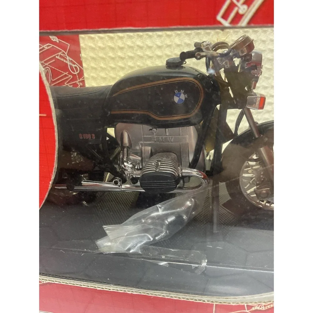 Vintage GUILOY E 1/10. SERIES BMW R100 1991 #10695 NEW IN BOX MOTORCYCLE